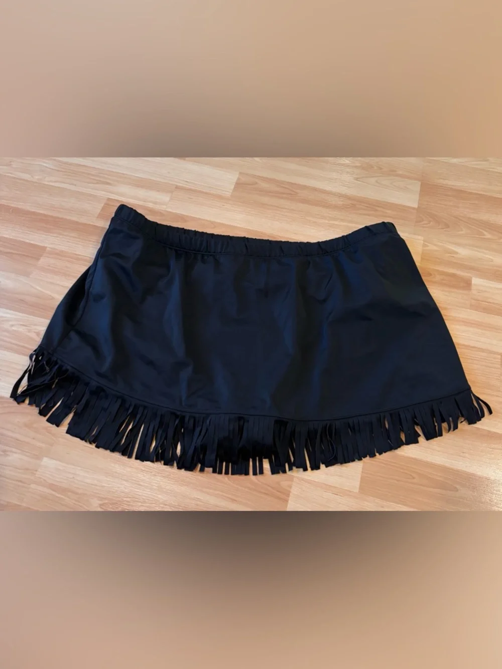 Swimsuits for all Black 2 Piece With Fringes